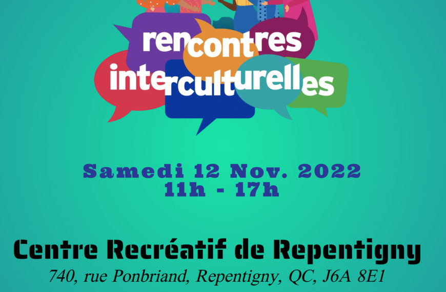 Journée de partages et d’échanges interculturels à Repentigny